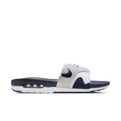 nike air max slippers heren maat 44|Nike Air Max 1 Slippers voor heren.